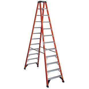 Werner Type IA Fiberglass Twin 2-Person Ladders