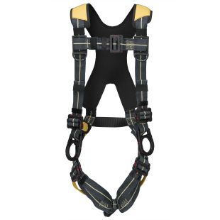 Werner Blue Armor Arc Flash Harnesses with Dielectric Pass Through Chest and Legs