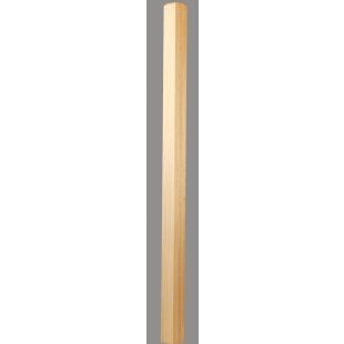 C-4074 Craftsman Newel Plain 3" x 56" - White Oak