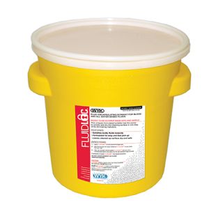 Wyk 834 20 Gallon Lab Pack Drum with 170 lbs. of FluidLoc Aqueous Liquid Encapsulant