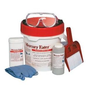 WYK 1500MERC Mercury Spill Clean Up Kit and Sorbent