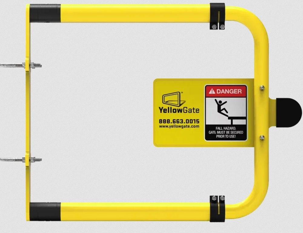 Aluminum Swing Gate | Industrial Safety Gate