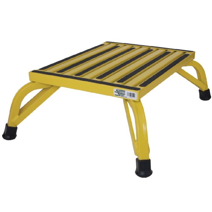 Safety Step Aluminum Industrial Steps - Yellow
