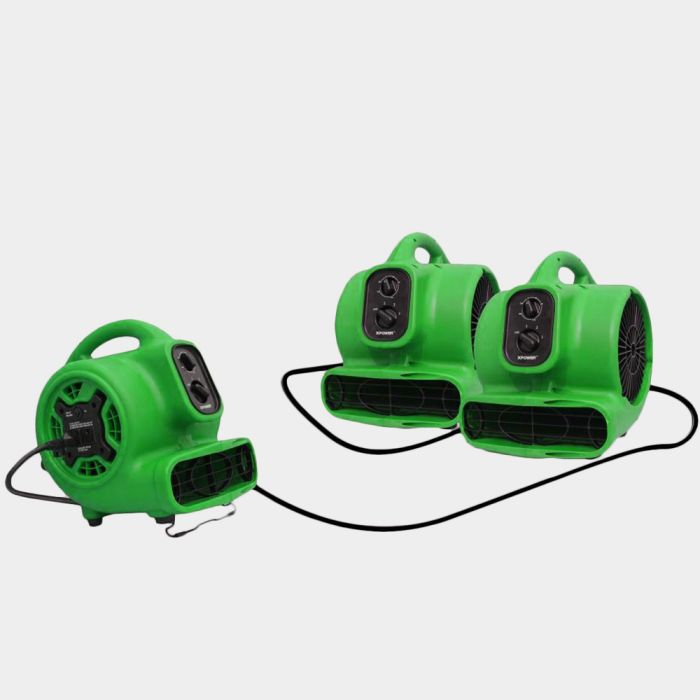 Xpower P-230AT GREEN P-230AT 1/5 HP Mini Air Mover