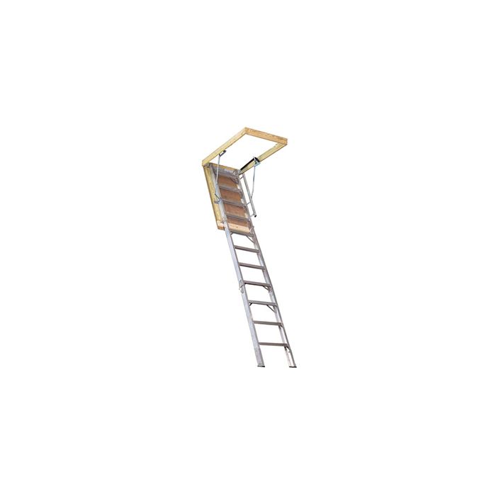 Century folding shop attic stairway