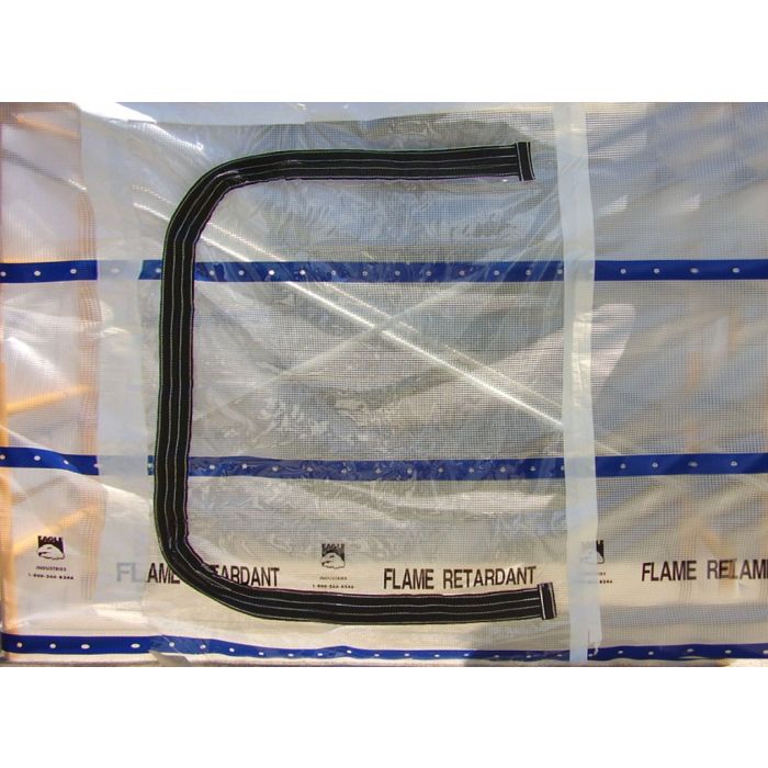 張 Vinyl Zipper Construction Door | Industrial Products