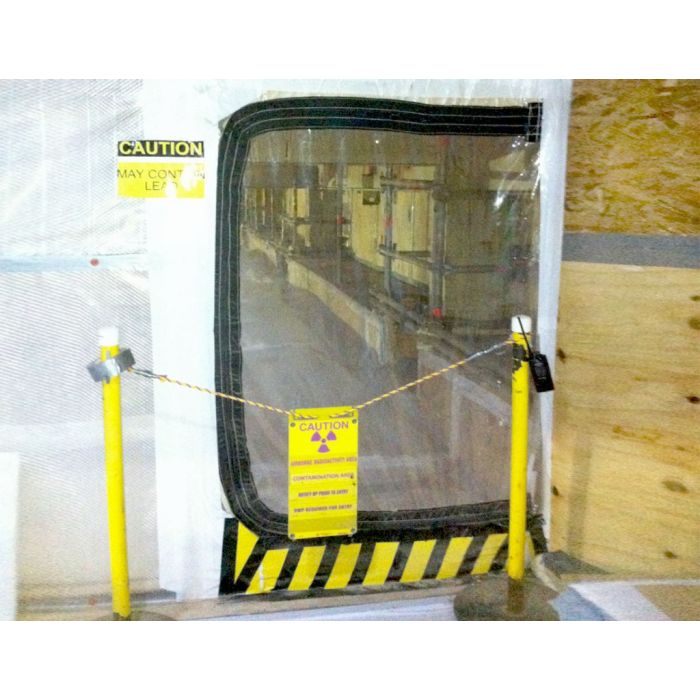 Vinyl Zipper Construction Door | Industrial Products