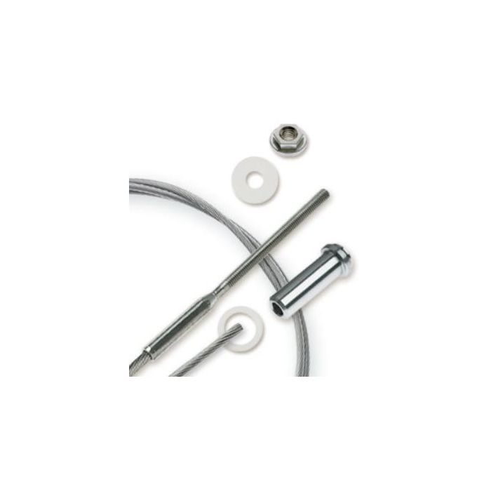 Feeney 5 ft. Stainless Steel Cable Assembly Kit for Cable Railing System