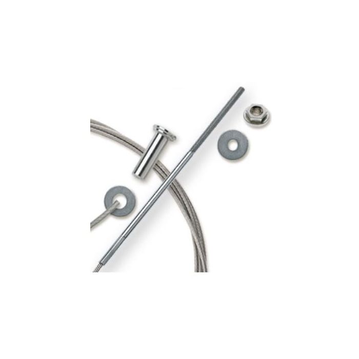 Feeney 10 ft. Stainless Steel Cable Assembly Kit for Cable Railing System