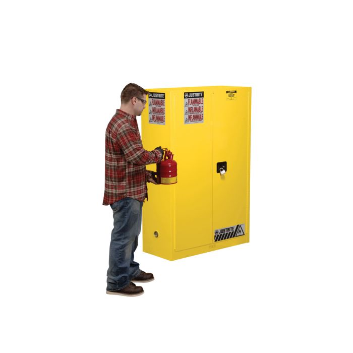 Justrite 29002 Haz-Alert Flammable Large Warning Label For Safety