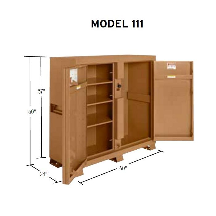KNAACK Model 111 Jobmaster Half Width Shelf Cabinet 60