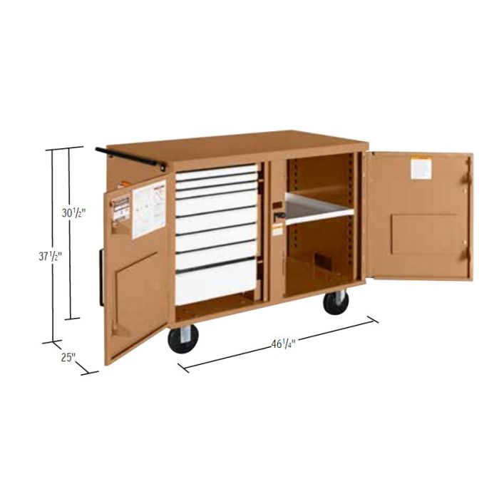【benkingyaページ】 KNAACK 49 Storagemaster Rolling Work Bench - Free Shipping