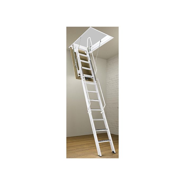 Aluminum pull sales down attic stairs