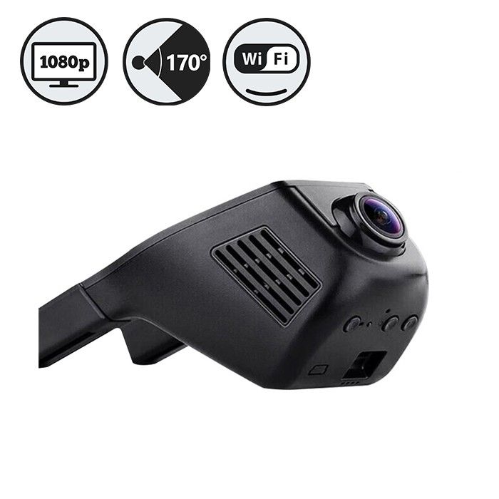 Rear View Safety Hidden Dash Camera with WiFi