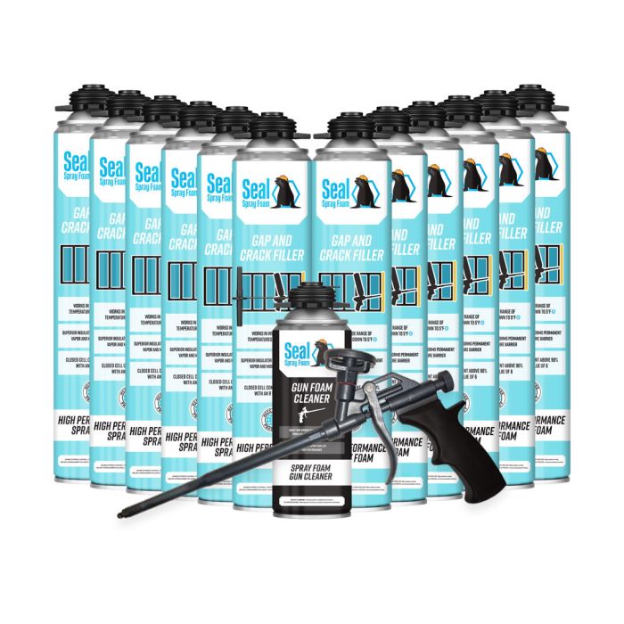 Seal Spray Gap and Crack Filler High Performance Spray Foam 24 oz. Can