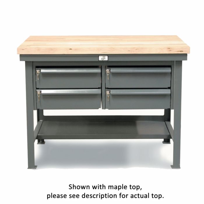 Strong Hold Shop Tables with Key Lock Drawers