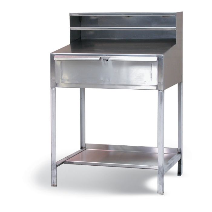 Stainless new arrivals steel desks