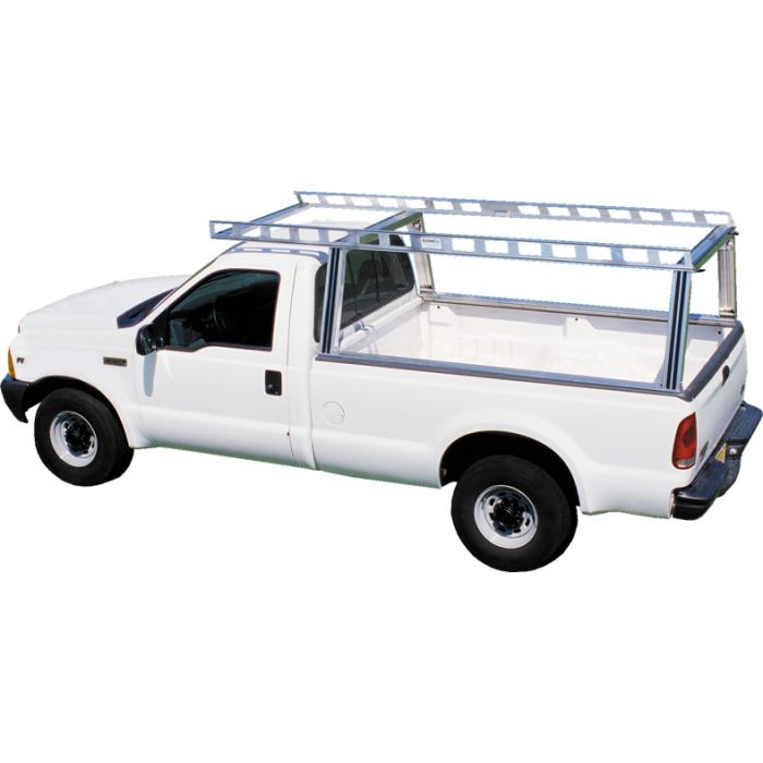 System One Aluminum Heavy Duty Contractors Rig Pick-Up Truck Ladder Rack