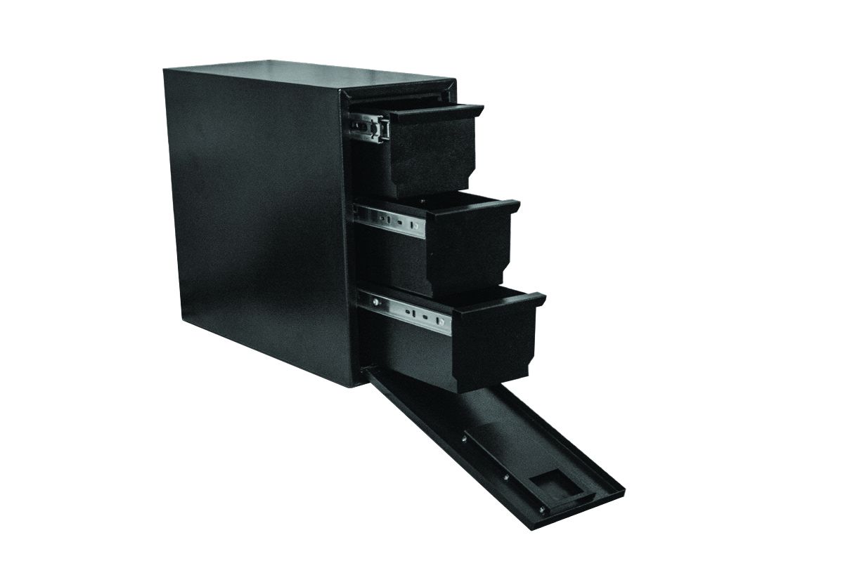 Black Truck Box with Drawers | Industrial Products