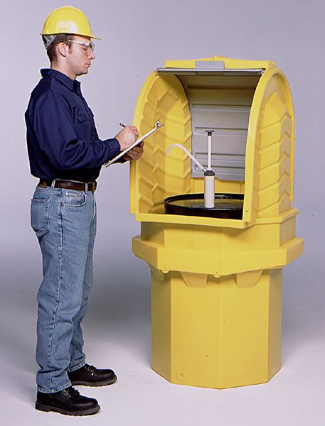 UltraTech - Hard Top P1 Plus Spill Pallet - Yellow