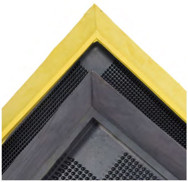 NoTrax Sani-Trax Plus Rubber Disinfectant Entrance Mats