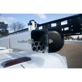 Conduit Carrier for 6 PVC Pipe Truck Van SUV Roof Rack Mount