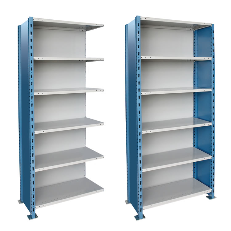 バレエ hhell Hallowell 8-Shelf H-Post High Capacity Closed Shelving Units