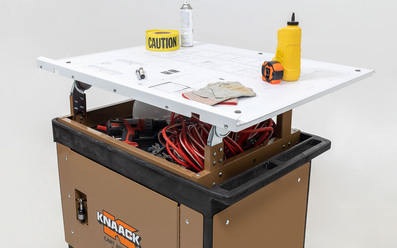 Introducing the KNAACK PlanZBoard Mobile Planning Station for Jobsites