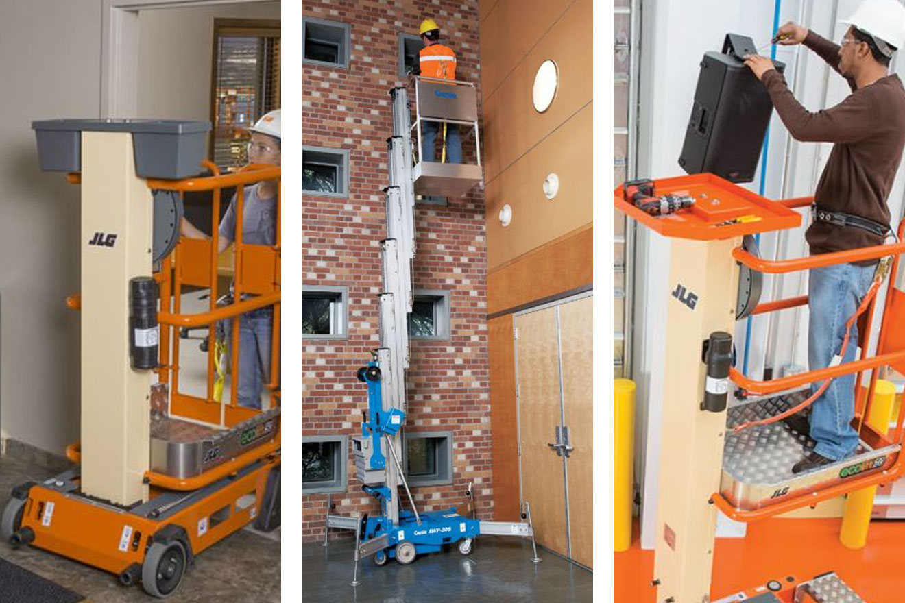 Safely work at height anywhere in your facility with these portable and versatile personnel lifts, ready to ship today!