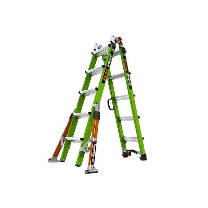 Little Giant Conquest 2.0 Fiberglass Articulated Extendable Ladders
