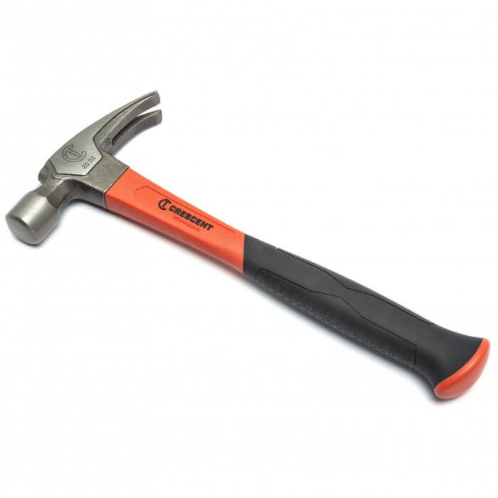 CRESCENT 11418C 20 oz. Rip Claw Hammer with Fiberglass Handle - ATG