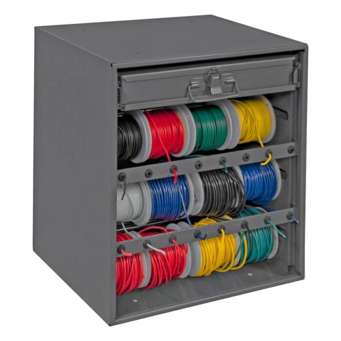 Durham Manufacturing 297B-95 Wire And Terminal Storage Cabinet - 15-9/16" x 11-7/8" x 16-7/16"