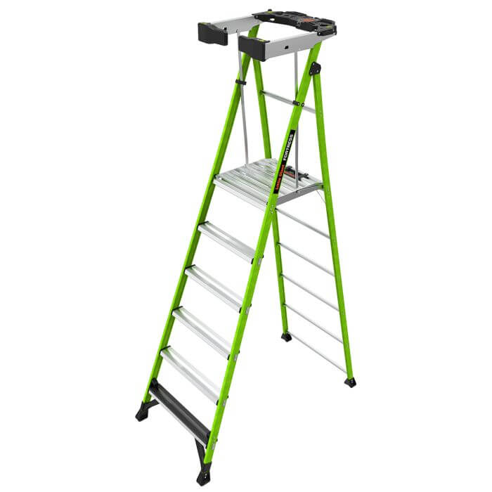 Little Giant Fortress&trade; Fiberglass Platform Ladders