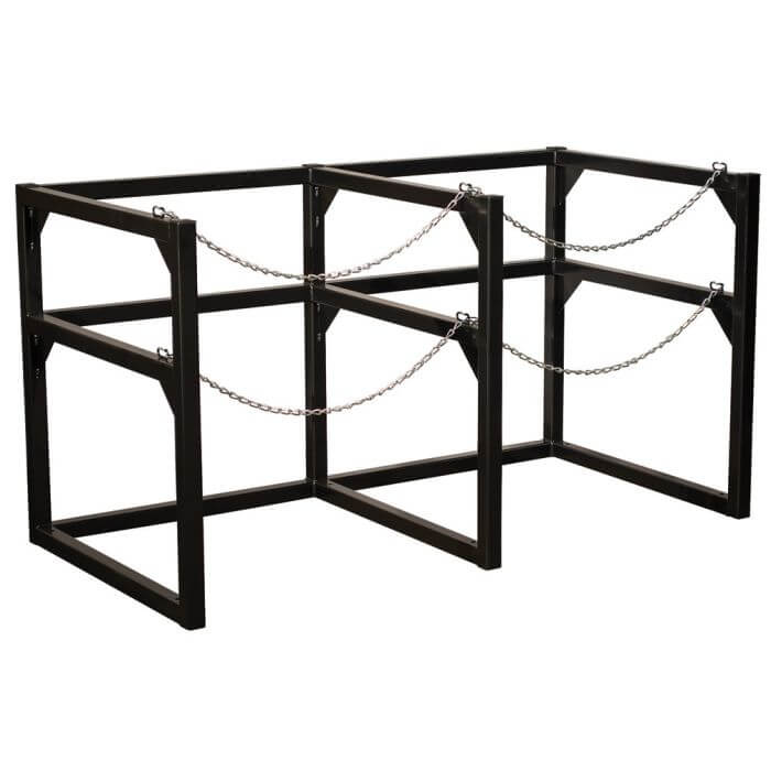 Justrite Cryogenic Cylinder Barricade Racks