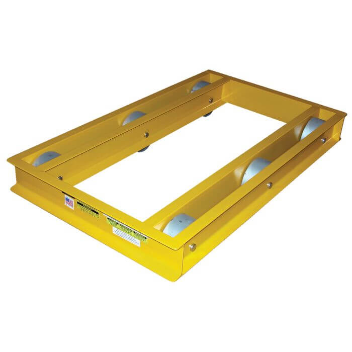 Vestil Steel Open Deck Machinery Dollies