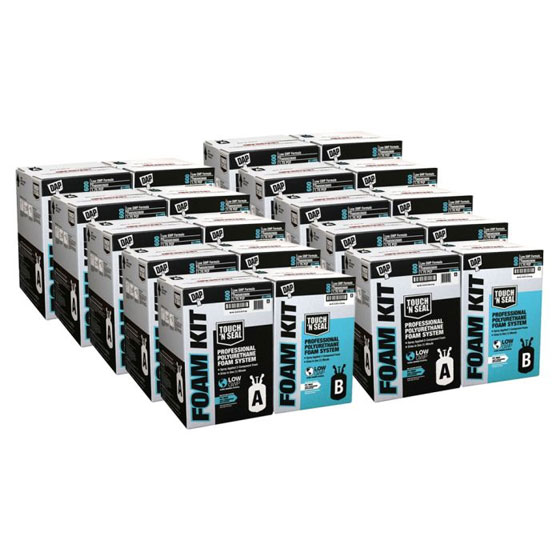 DAP 7565042600 Touch N' Seal&reg; 600 Low GWP 1.75 PCF FR Closed Cell Spray Foam Kit