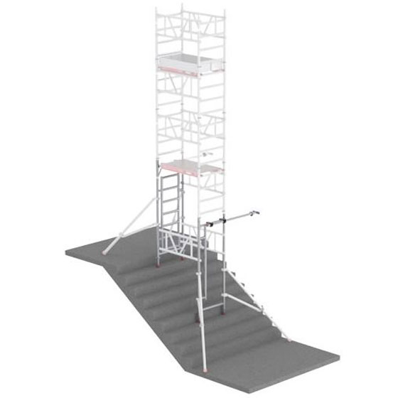 Low-Level Access MiTower Stair Kit for MiTower Quick Assembly Rolling Access Tower Low-Level Access MiTower Stair Kit for MiTower Quick Assembly Rolling Access Tower