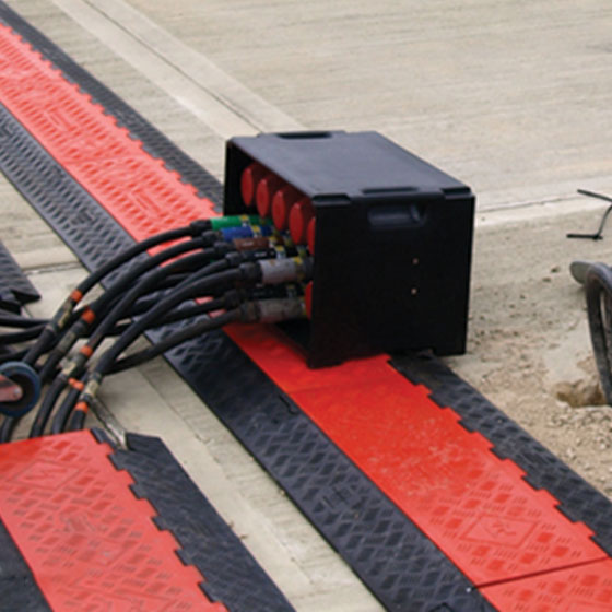 Medium Duty Cable Protectors For Work Sites and Venues