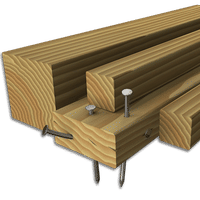 Nail-Embedded Wood